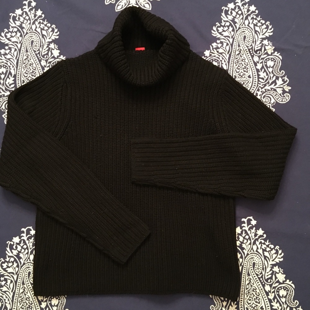 Wool turtleneck sweater from Sundance Catalog